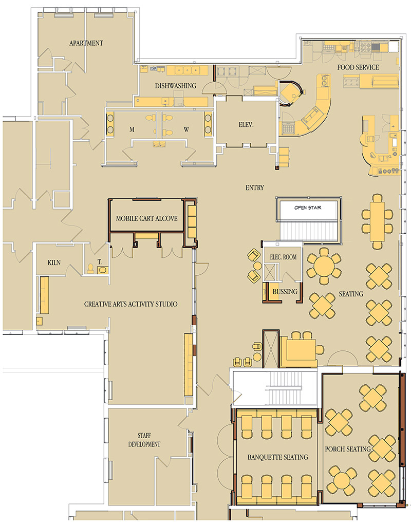 Bistro floorplan