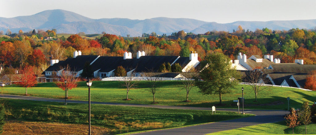 Kendal at Lexington in blueridge valley