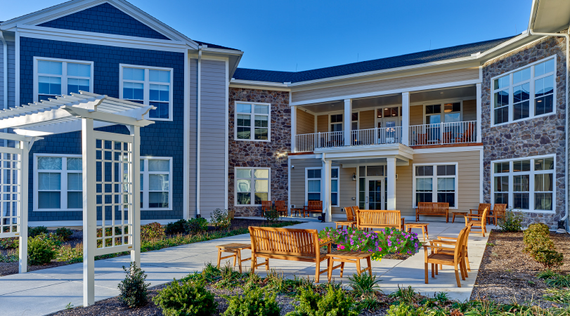 Assisted Living and Memory Care entrance