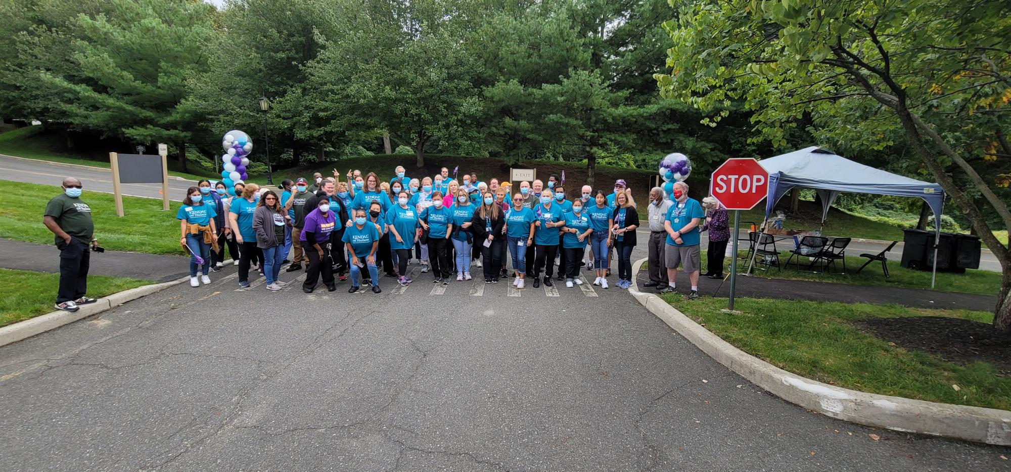 Kendal on Hudson team walks for Alzheimer's