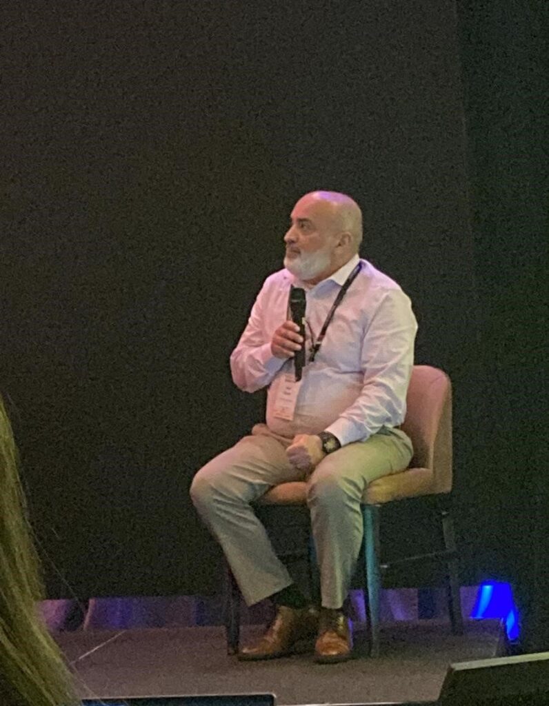 Imad Chahab speaking at Zoho Conference