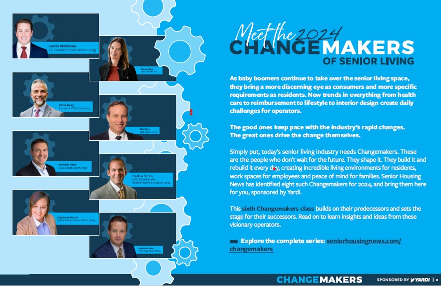 Vassar with others SHN changemakers award