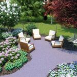 Barclay Friends garden rendering