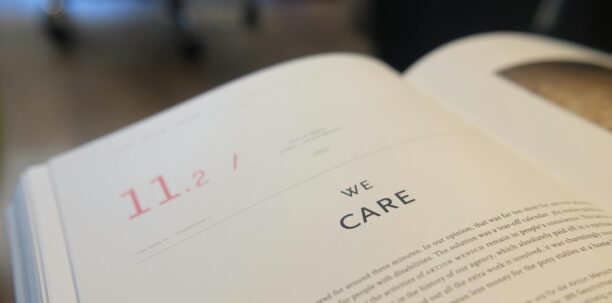 chapter of book entitled we care